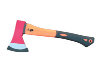 266-A613 two-color plastic handle bag Axe