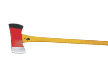 290- pack plastic handle double-edged ax