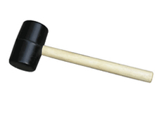 220 fiber handle rubber hammer