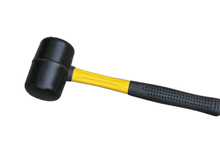 223- fiber handle rubber hammer