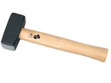 German wooden handle masonry hammer