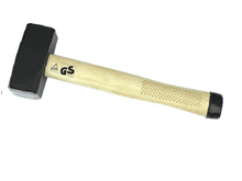 43- German grid wooden handle masonry hammer