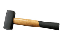45- German wooden handle masonry hammer
