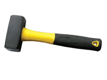 53-German two-color plastic handle masonry hammer package