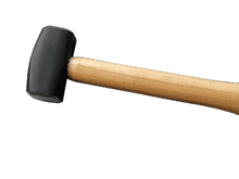 61- American rock hammer wooden handle bow