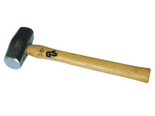 79- Japanese wooden handle masonry hammer