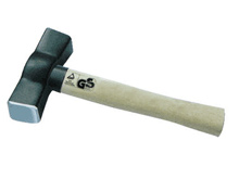 70- Spanish wooden handle masonry hammer