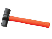 73- Spanish pack plastic handle masonry hammer