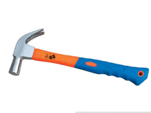 122- English color package wooden handle claw hammer