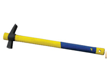 173-Italian style flip double color plastic bag handle claw hammer