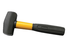 64- American fiber handle masonry hammer