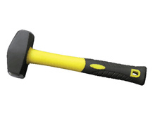 65- American color bag plastic handle masonry hammer